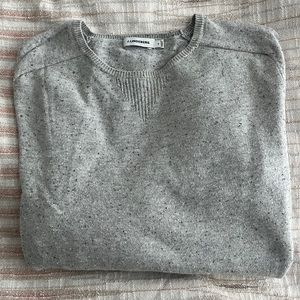J. Lindeberg Flecked Gray Sweater